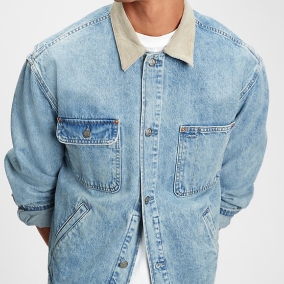 Retro Vintage Inspired Workforce Collection Utility Jacket